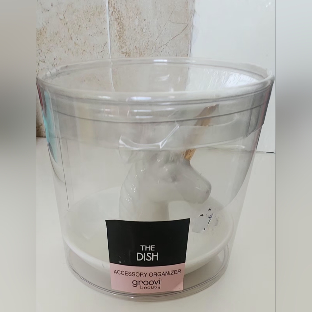 Groovi Beauty Unicorn Accessory Organizer